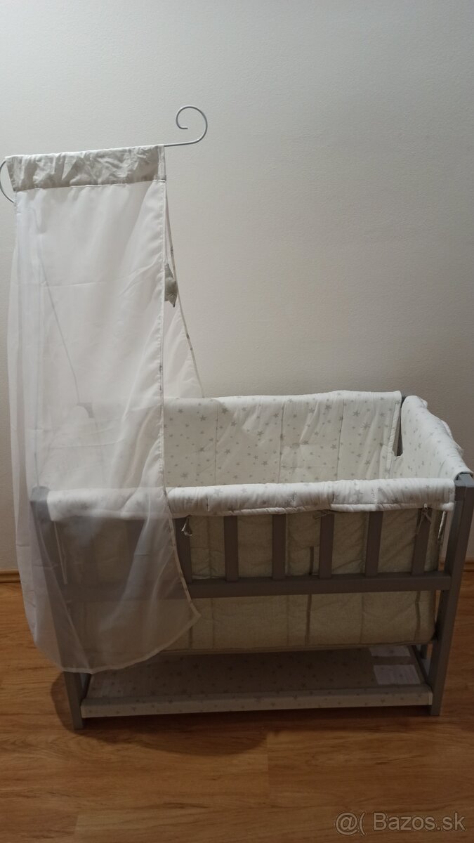 Detská postieľka roba so spacím vakom 4v1 - 3