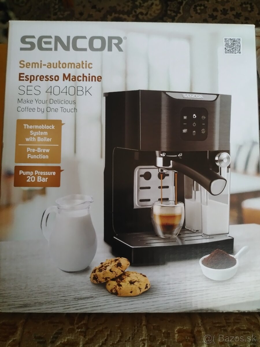 Pákový kávovar SENCOR 4040BK - 3
