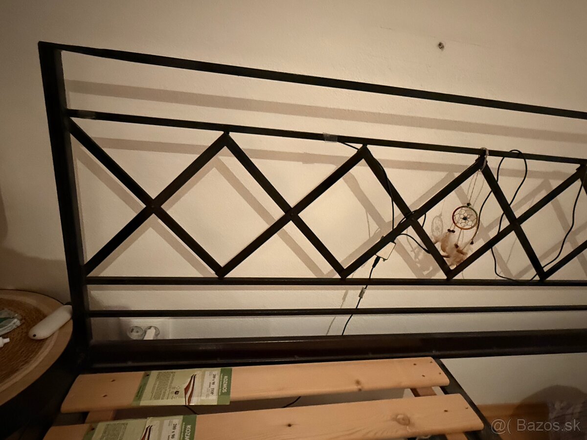 Kovova postel HASENA - 3