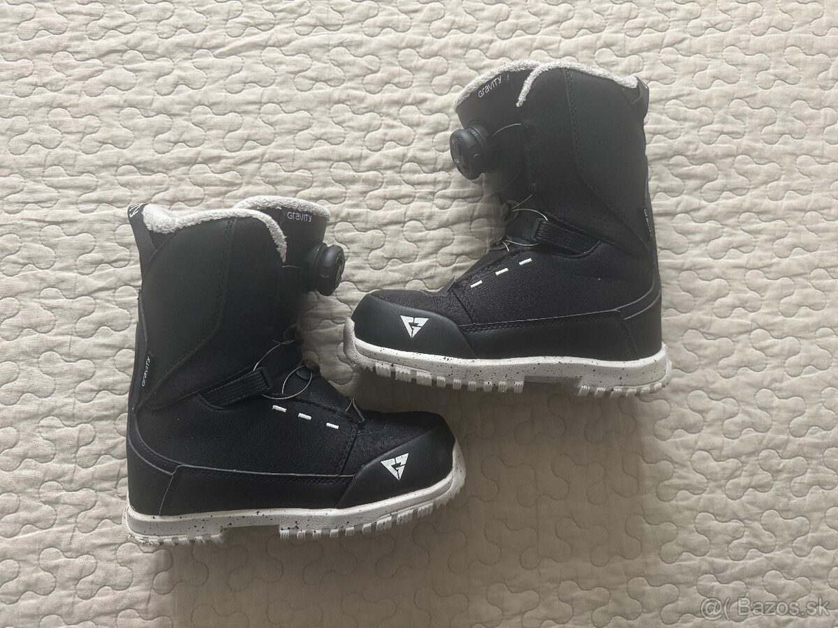 Detské topánky na snowboard Gravity Micro Lite Atop - 3