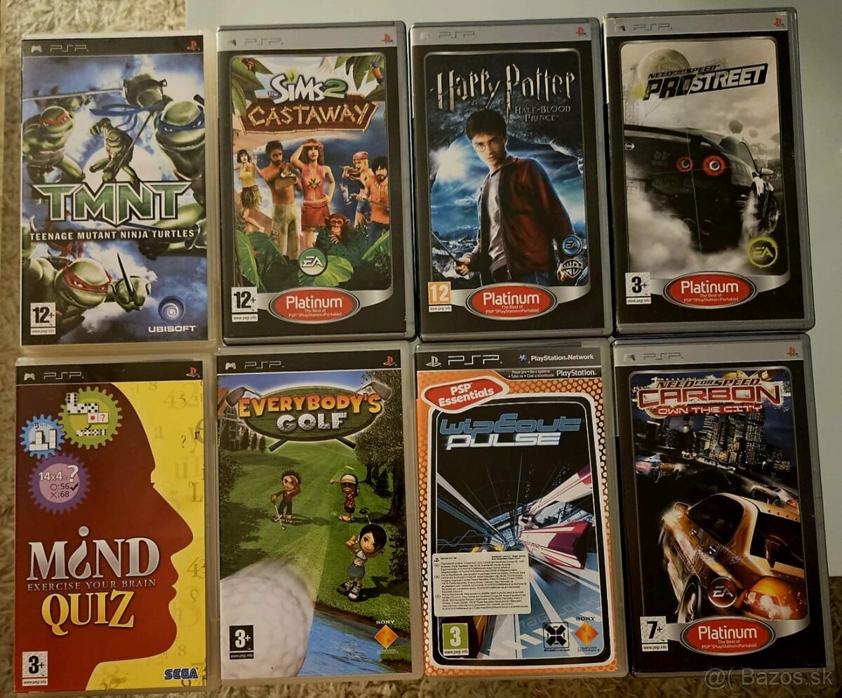 Hry na PSP - 3