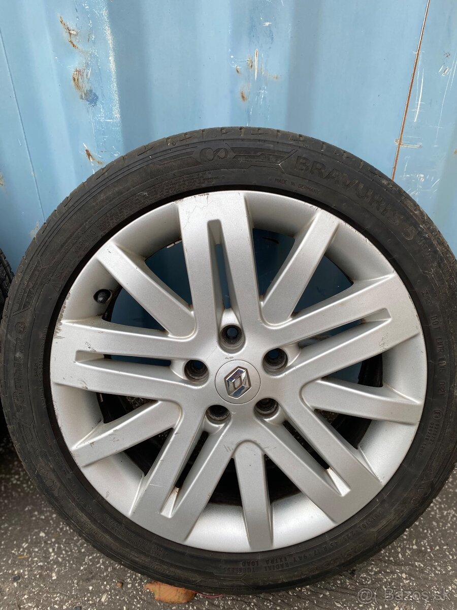 Originál disky 225/45 R17na RenaultLaguna 2 , 2005 - 3