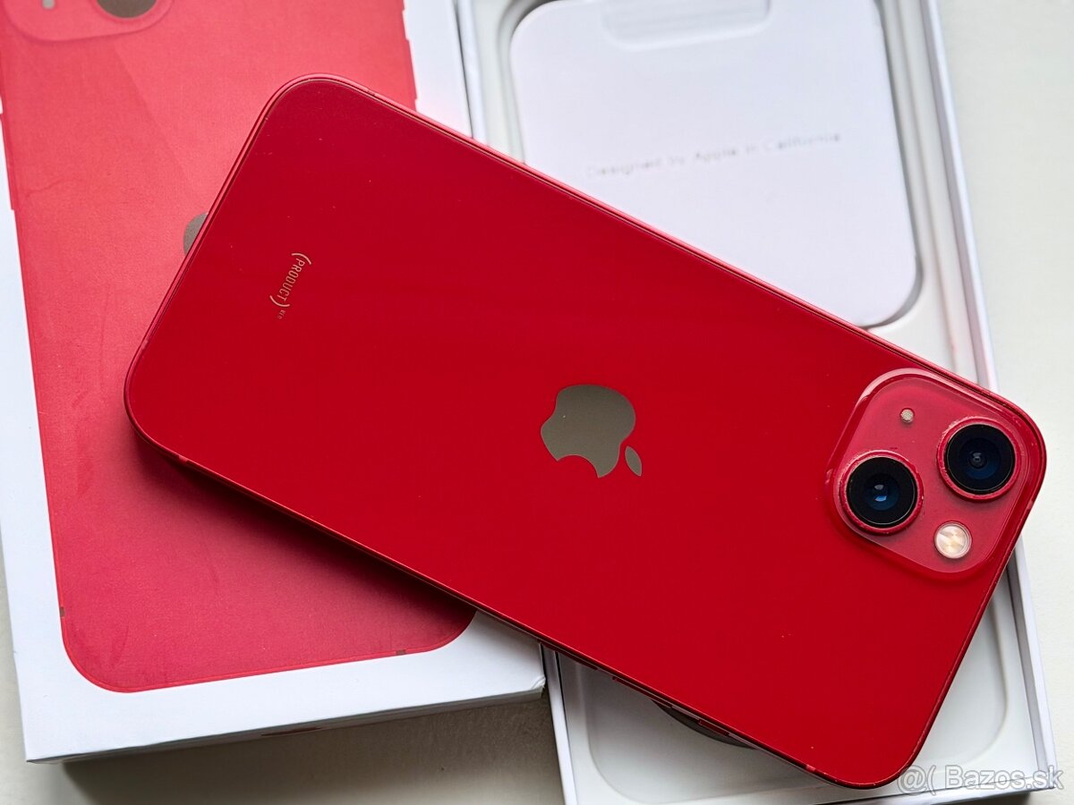 iPhone 13 Red BATERIE 100% TOP - 3