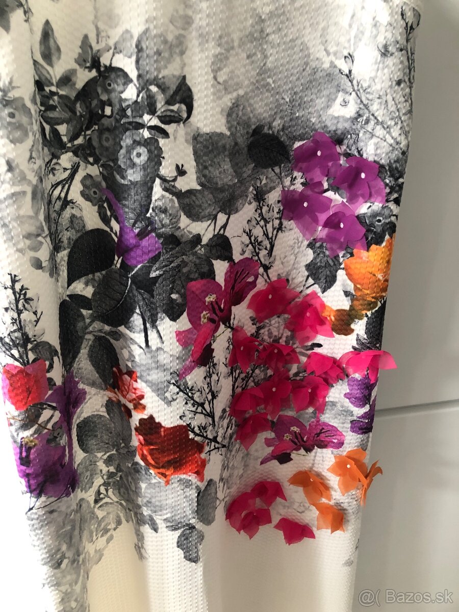 Letne biele saty vel.S - 3