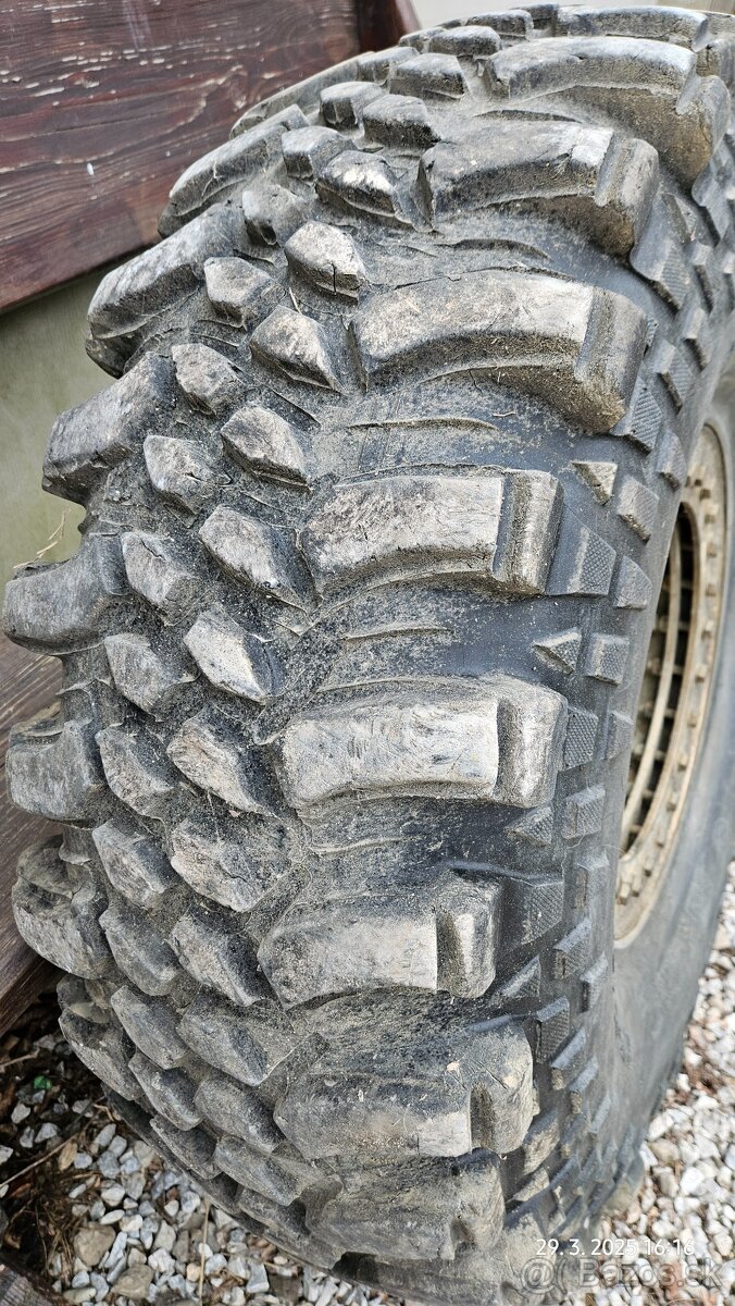 Predám rezervu na offroad 38x12,50-15 LT
