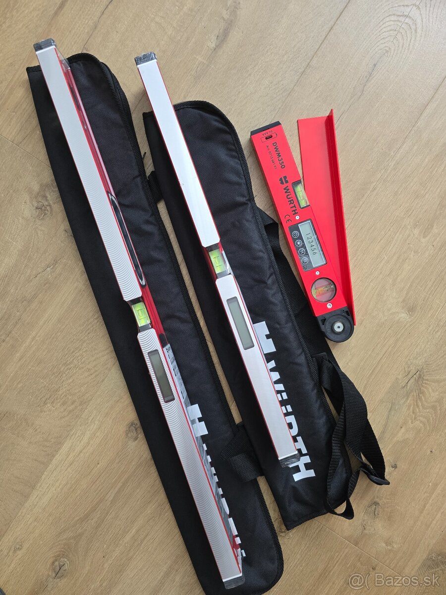 Wurth digitálna vodováha uhlomer nové - 3