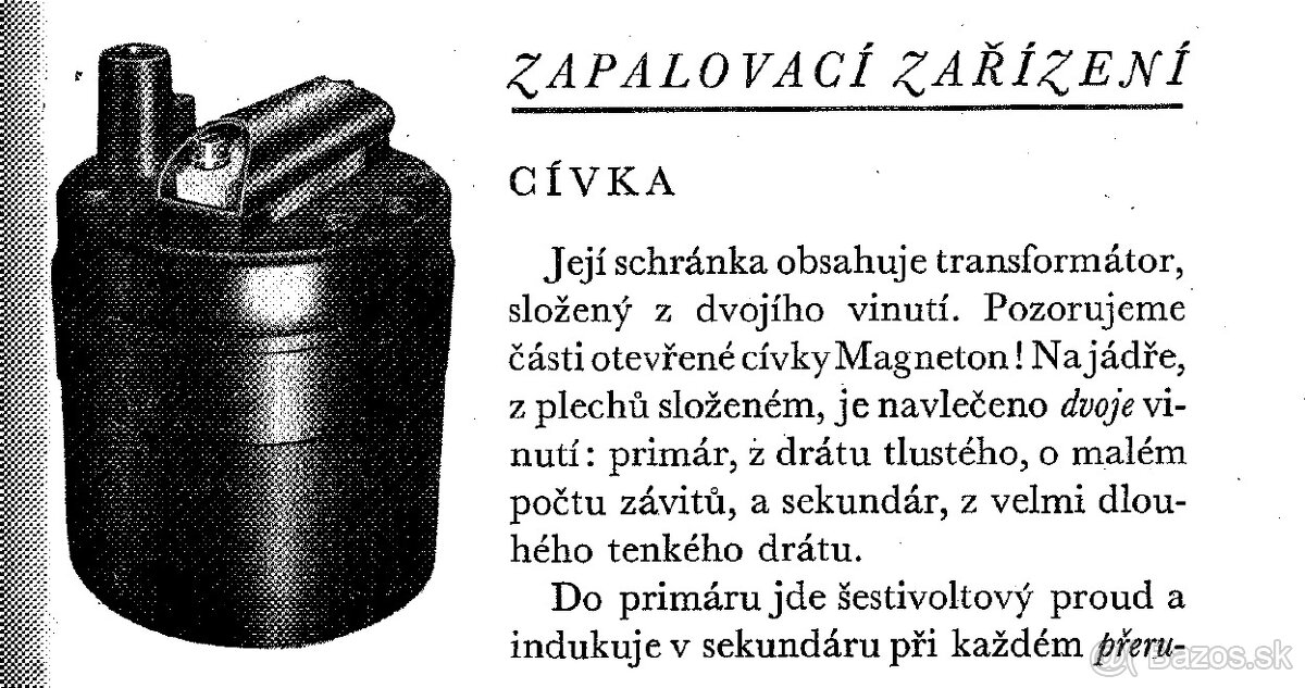 originál cívka MK Magneton 6V - Aero - 3