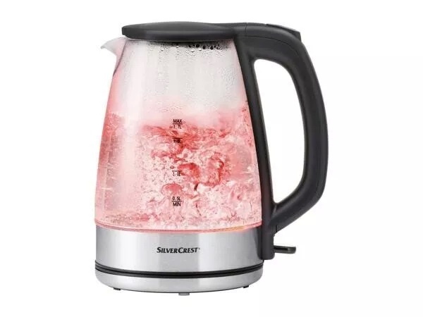 Sklenená rýchlovarná konvica Silvercrest - 3