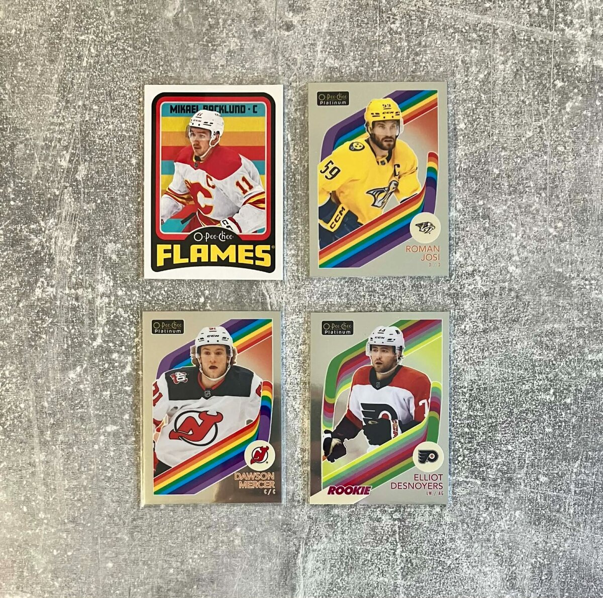 Hokejové kartičky mix NHL 4 - 3