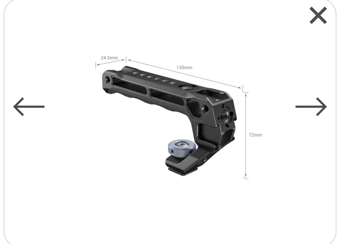 SmallRig 3764 Top Handle rukoväť do sánok Lite - 3