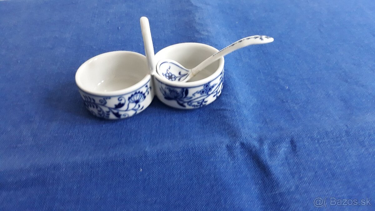 Porcelánový servis, cibulkový vzor - 3