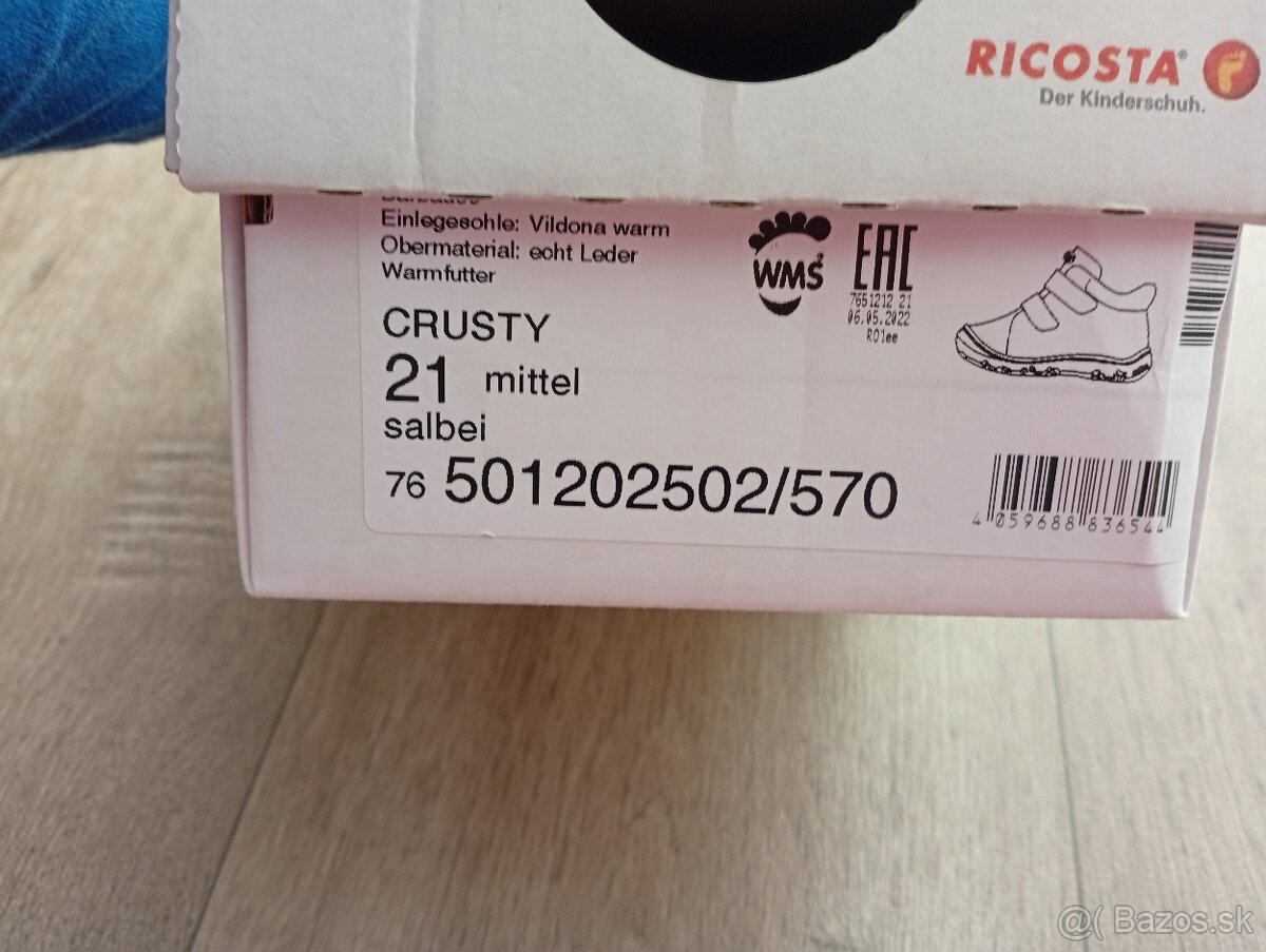 Barefoot topánky Ricosta č. 21 - 3