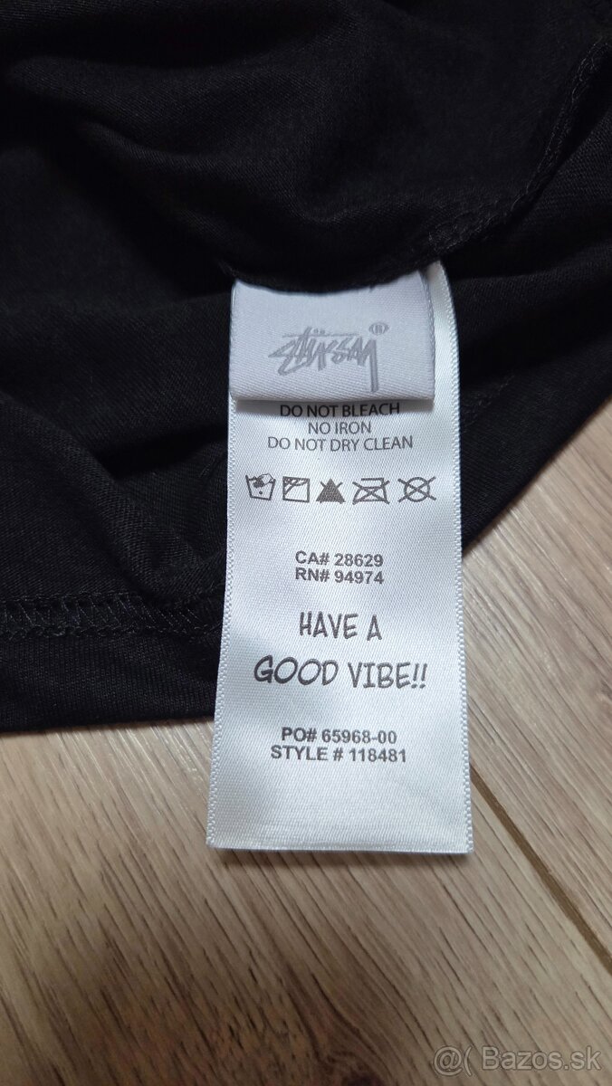 Stüssy Fuzzy Dice Tee black/purple - 3