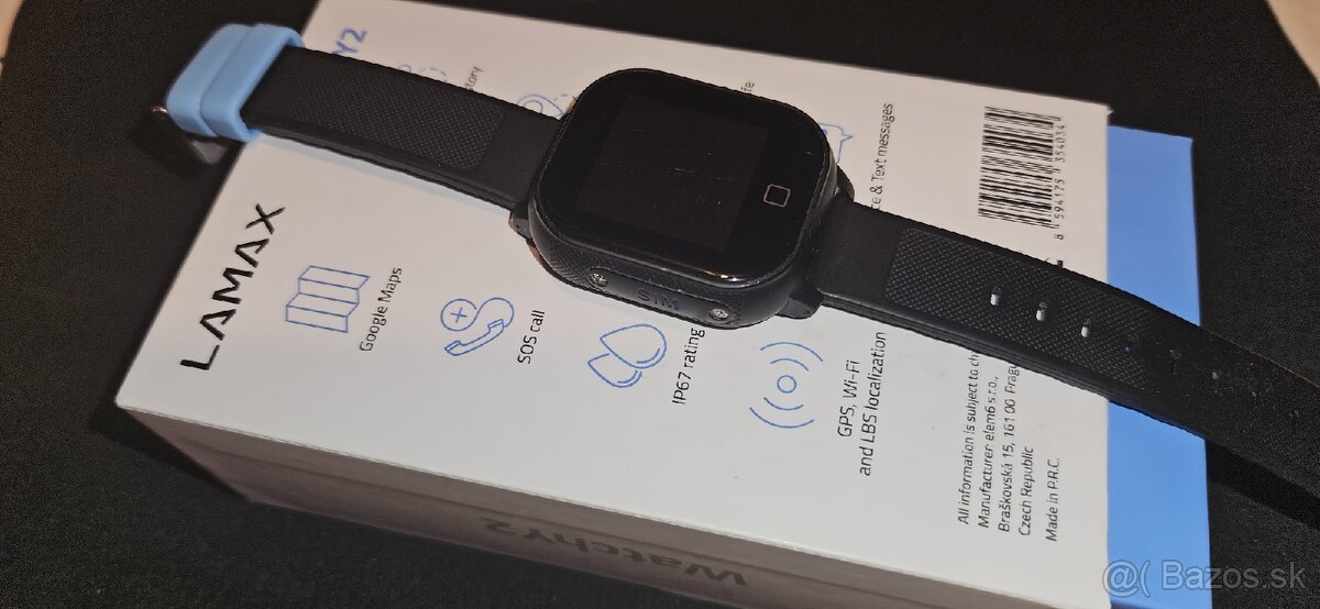 Detské hodinky Lamax Watch Y2 čierne - 3