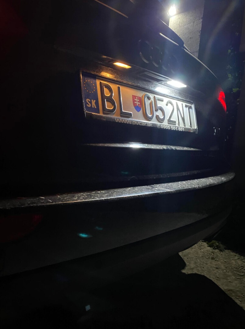 LED OSVETLENIE ZNACKY SPZ EVC - CANBUS - 3