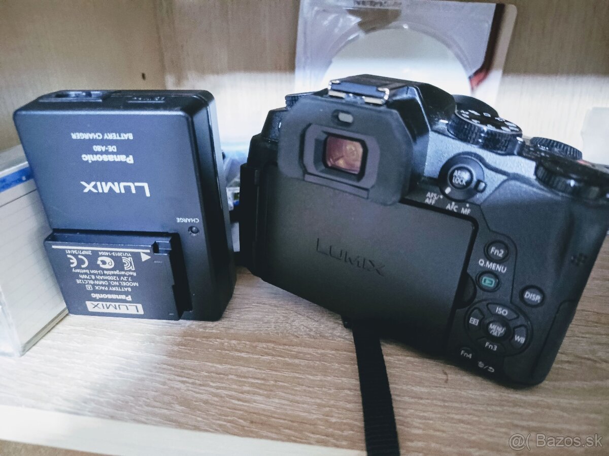 Panasonic Lumix G 80 telo + obj. 12-60+ 2x batéria - 3