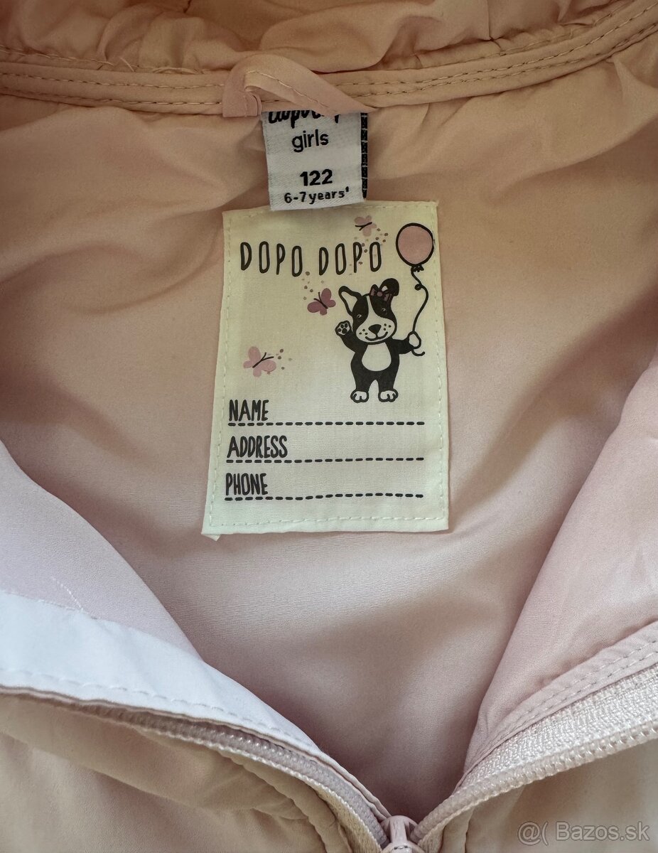 Prechodná rúžová bundička - 3