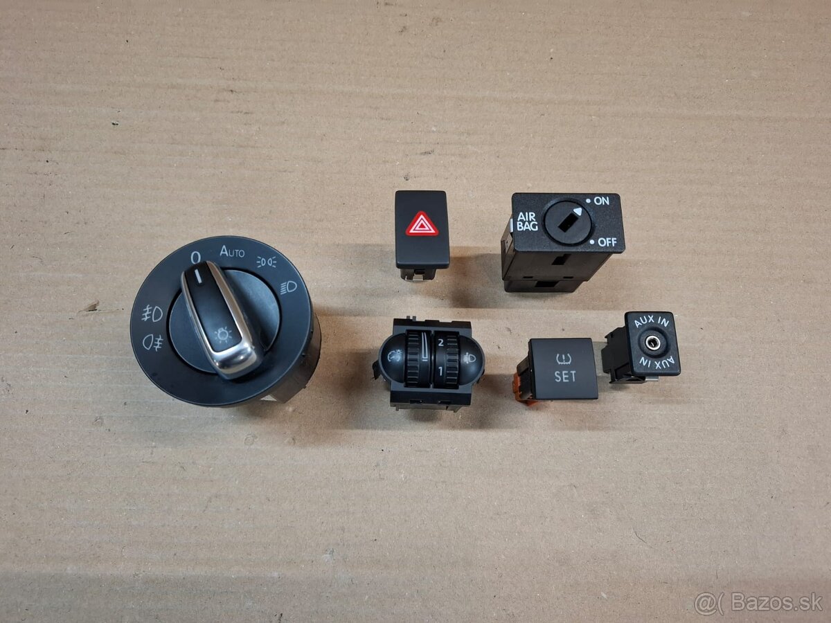 ovládacie prvky VW Golf 6 - 3