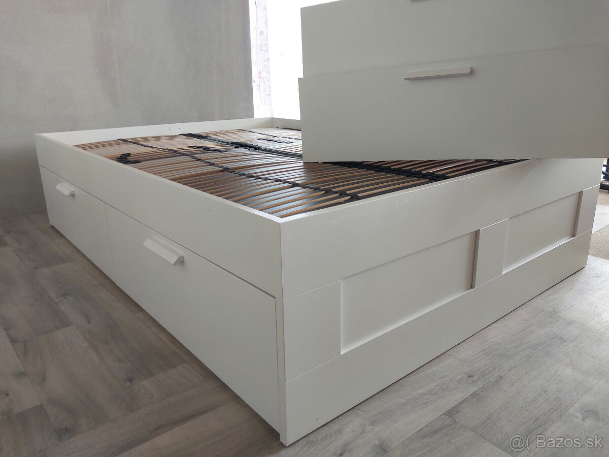 posteľ Ikea Brimnes 140x200 cm - 3