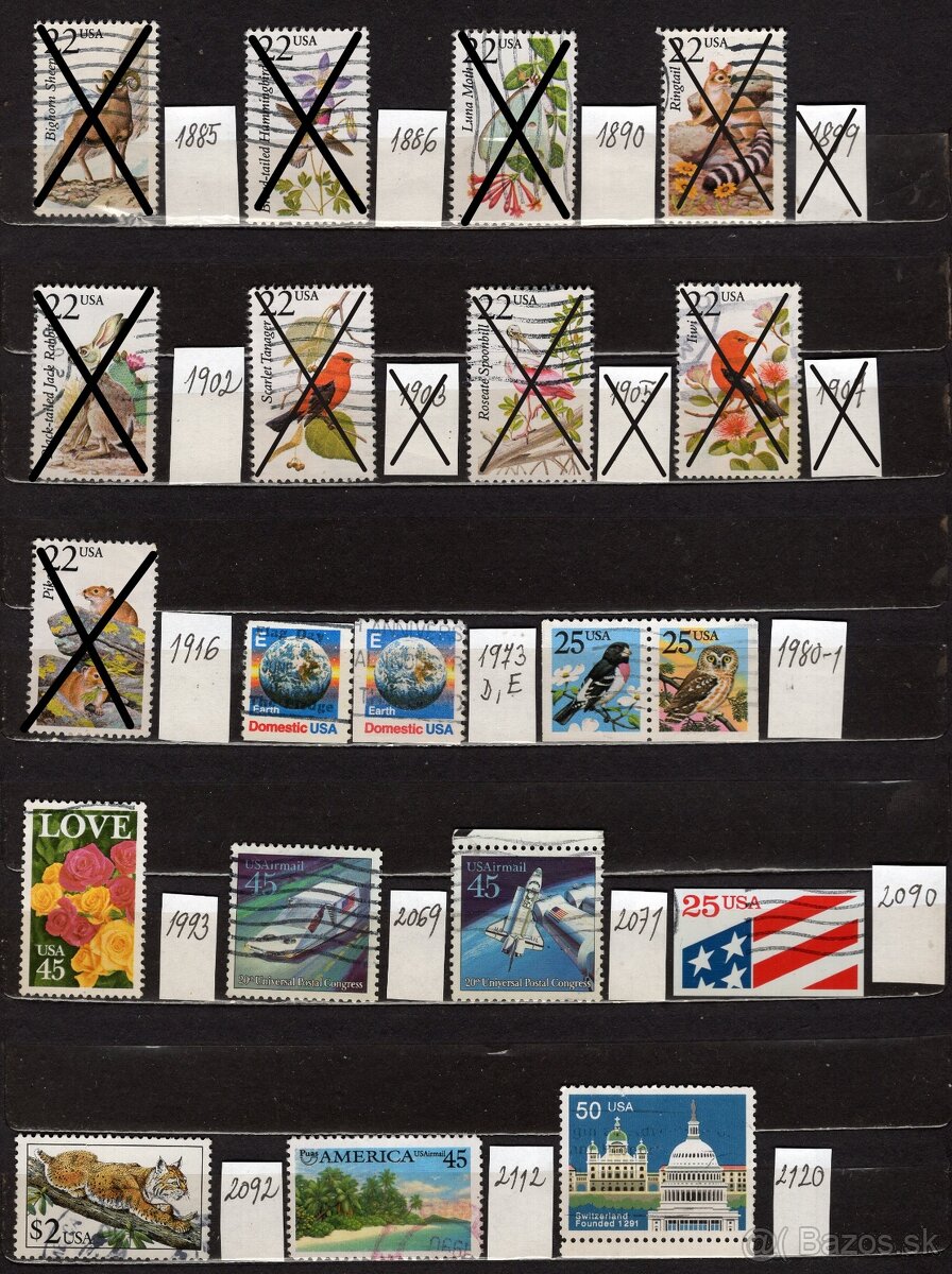 D USA (à 0,20 €) - 3