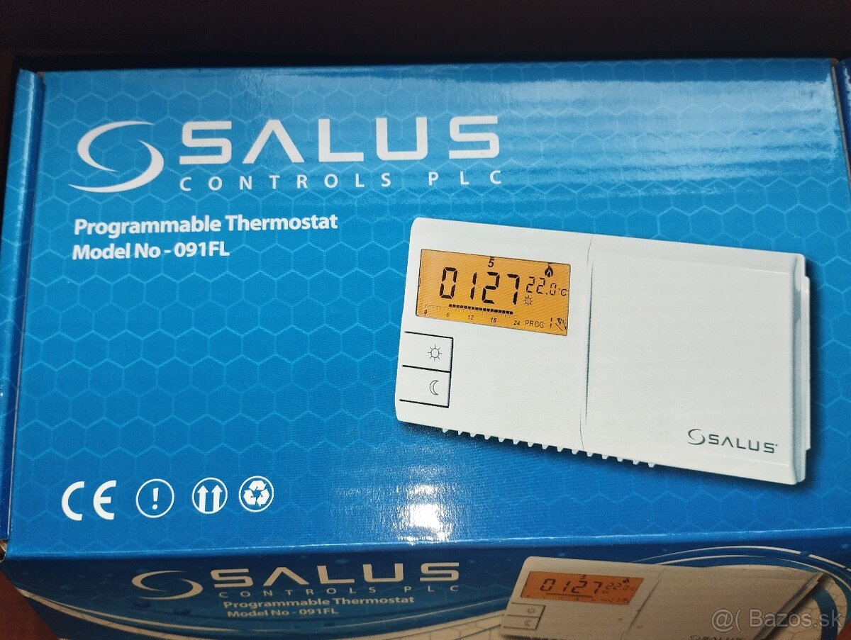 Programovateľný termostat Salus 091FL - 3