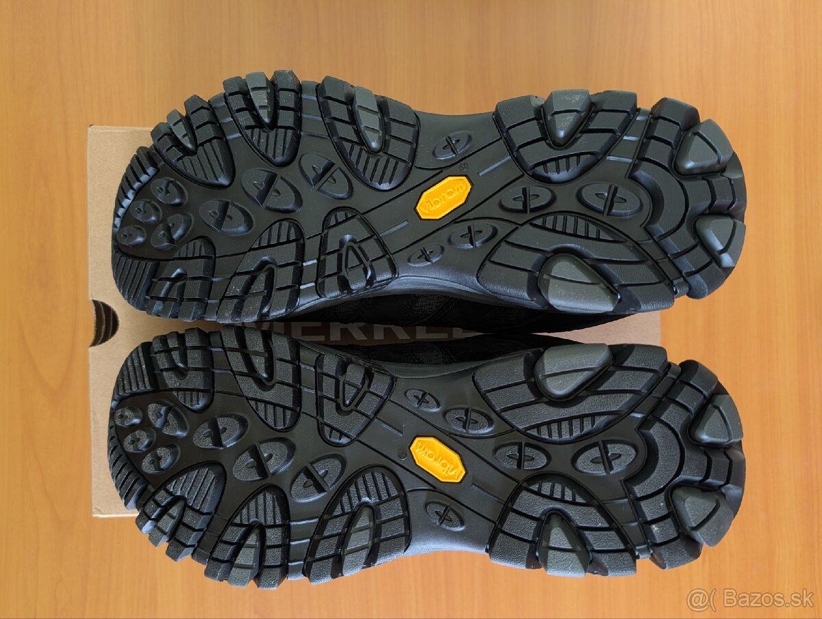 Nové Merrell Moab 3, veľkosť 46, farba Black Night - 3