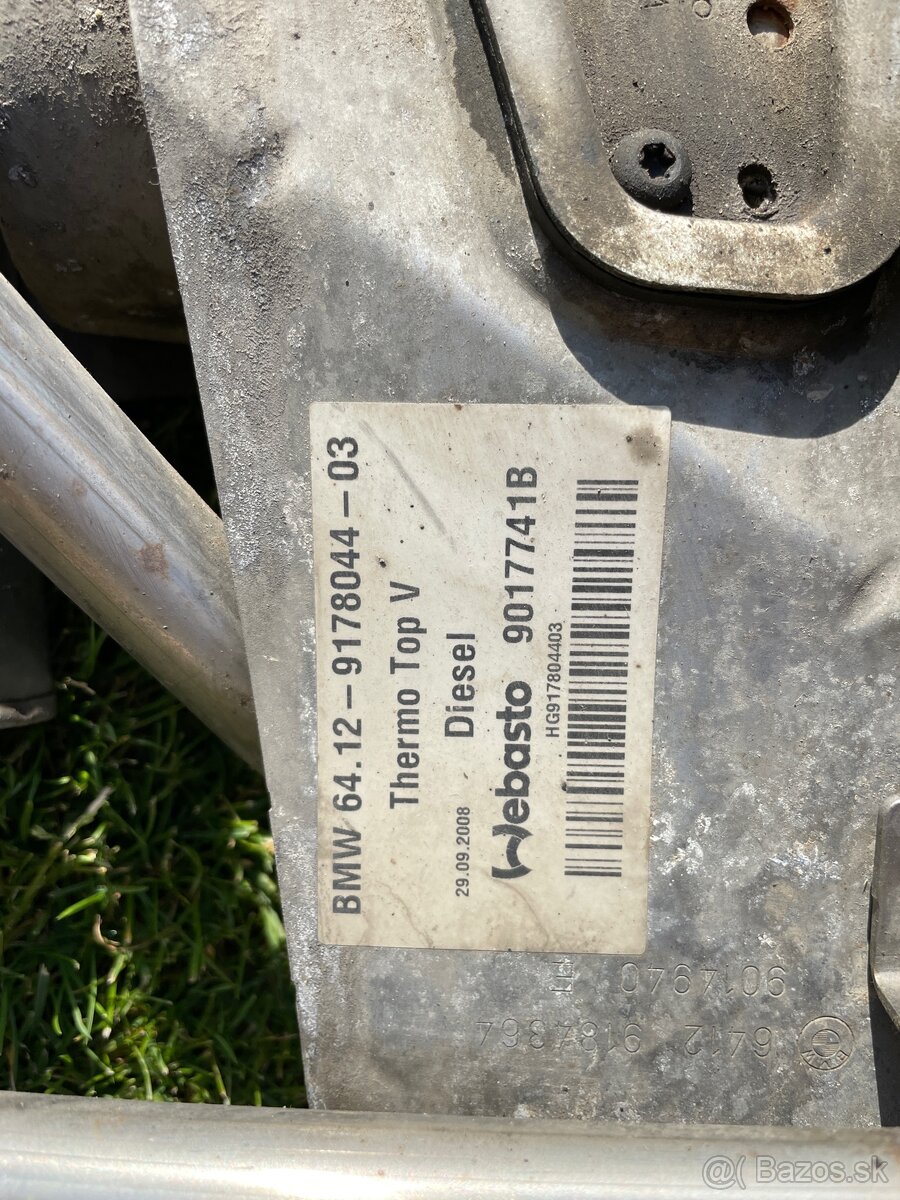 Predám kompletne WEBASTO BMW f10 f11 f01 f02 diesel - 3