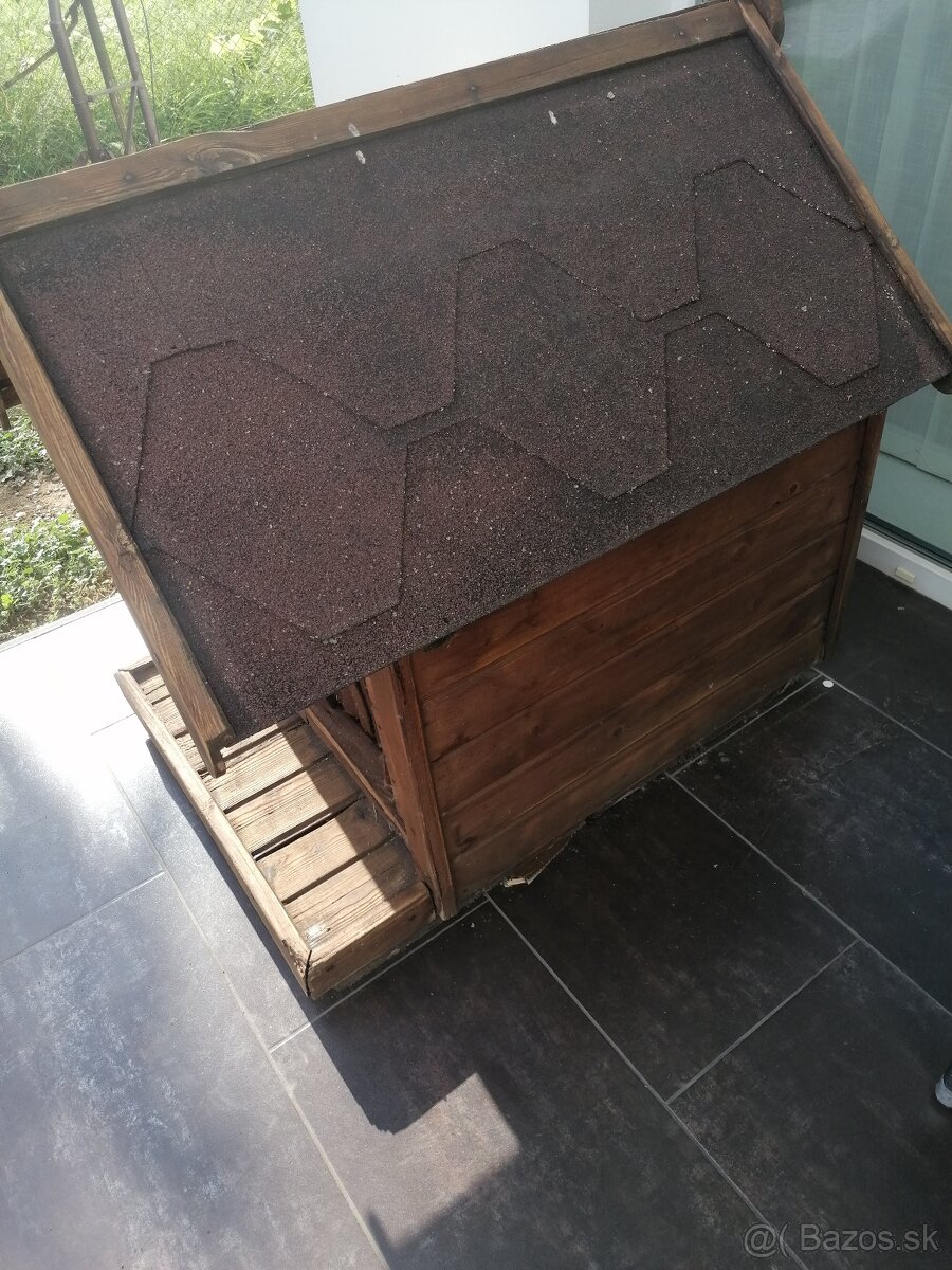 Zateplená búda pre psa. - 3