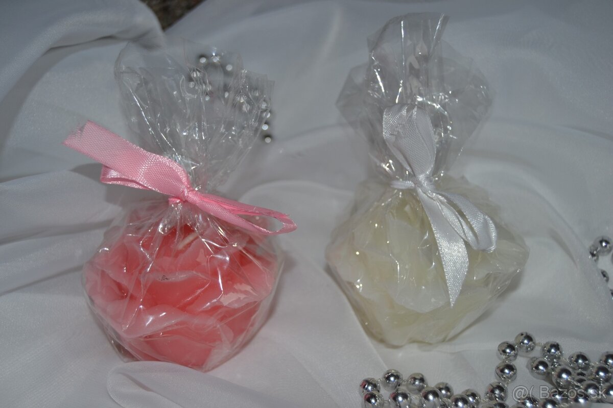 Hand made sviečky rôzne druhy a veľkosti - 3