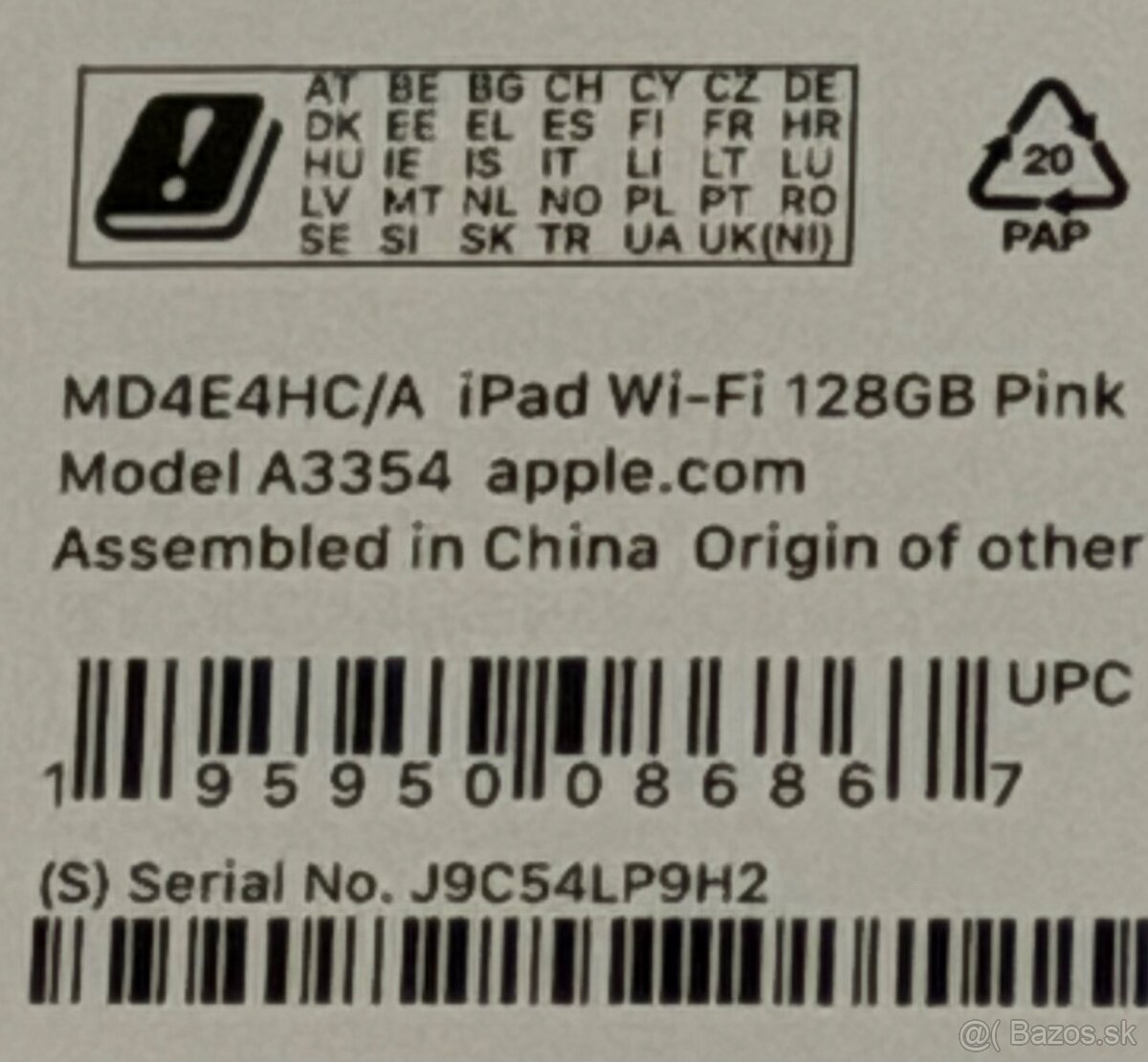 Tablet Apple iPad 11" (2025) Wi-Fi 128GB-ružový - 3
