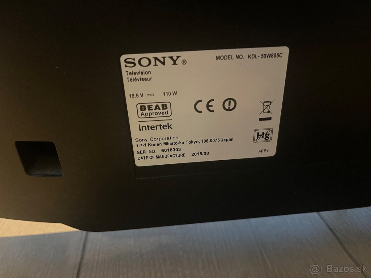 tv Sony KDL-50W805C - 3