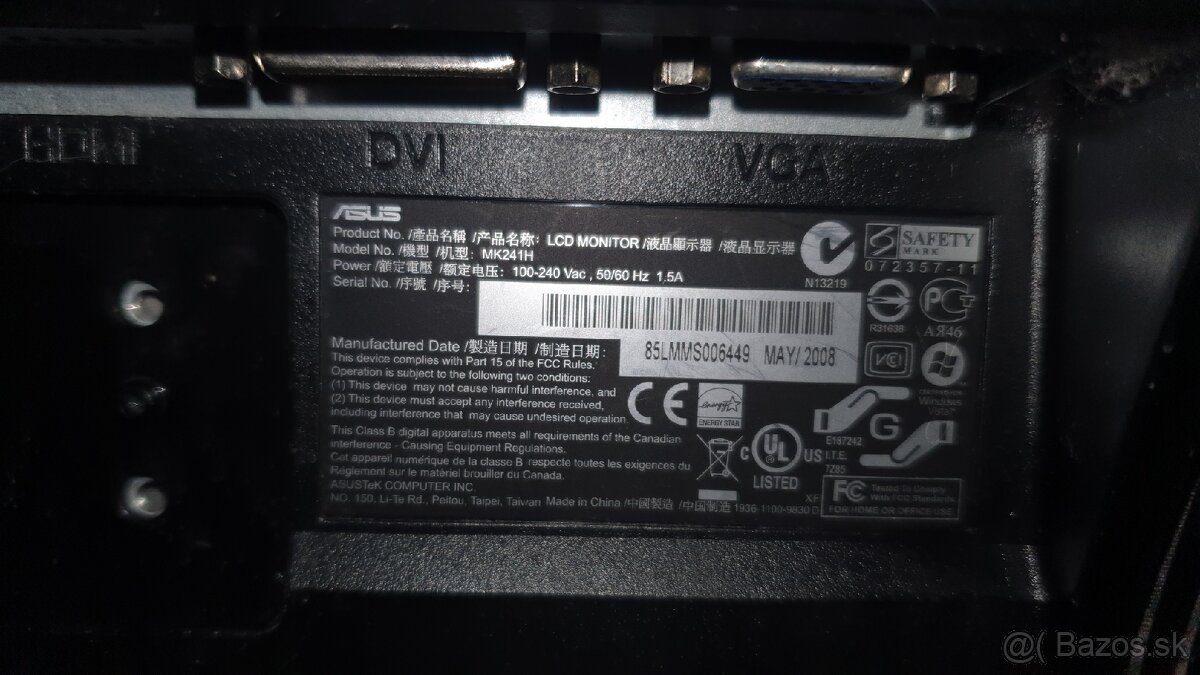 Monitor Asus - 3