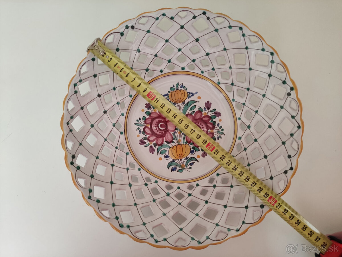 Tanier modranská keramika 30,5 cm - 3