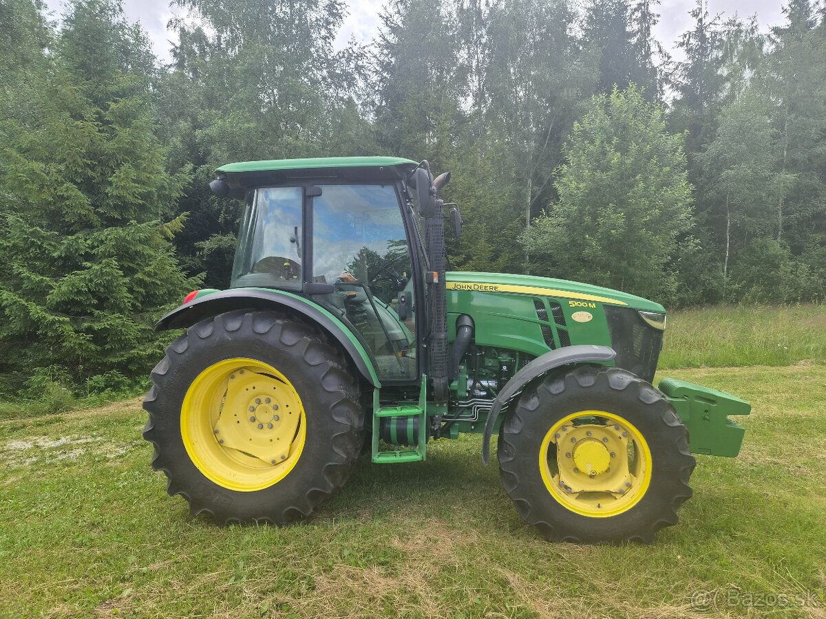 Predám traktor John deere 5100 M - 3