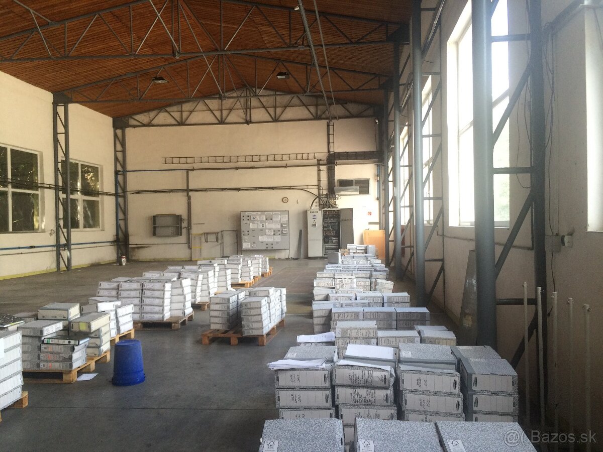 Výrobno - skladové priestory - 3