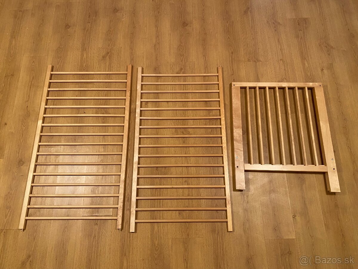 Detská postieľka Gulliver Svetlohnedá 124x66x80 - 3