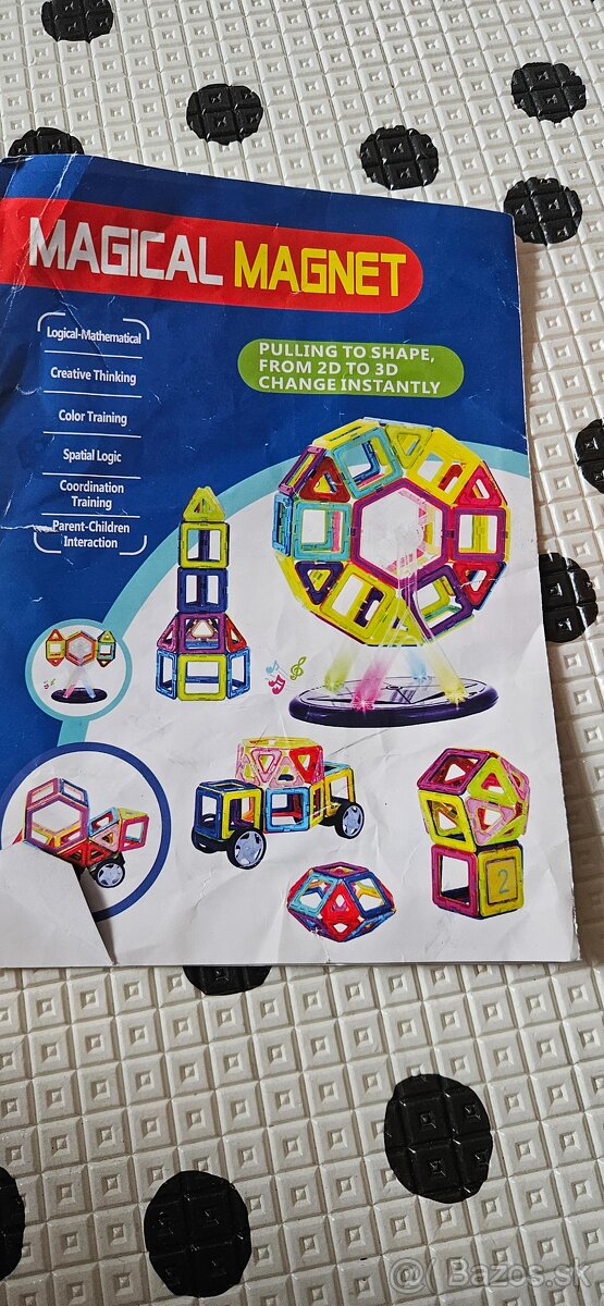 Magneticka stavebnica - 3