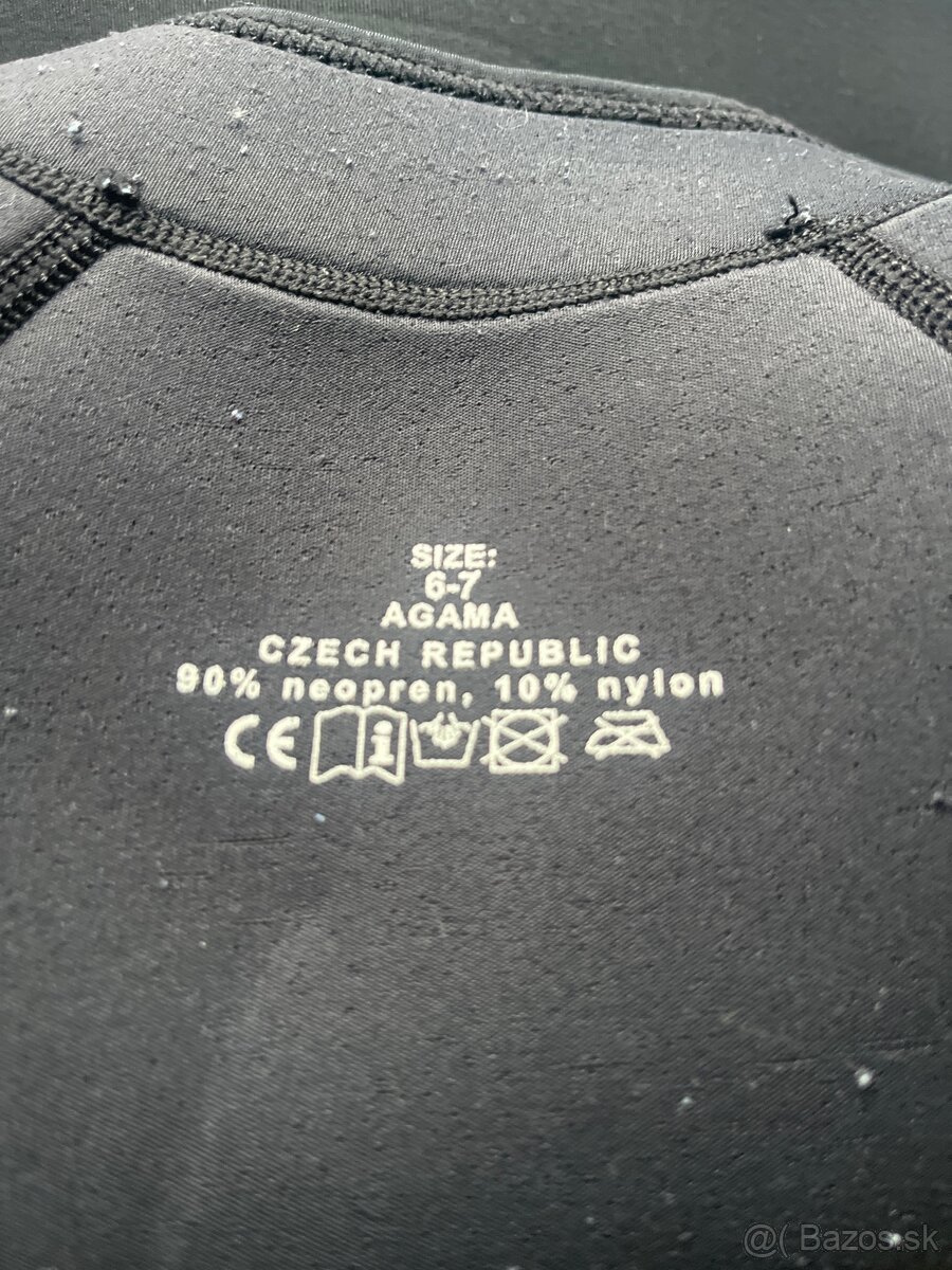 Krátky detský neoprén Agama Nemo 3 mm - 3