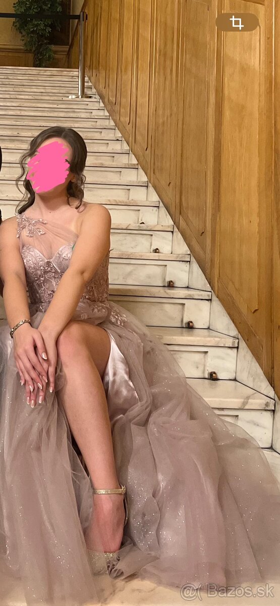 Spoločenské šaty 1x použité - 3