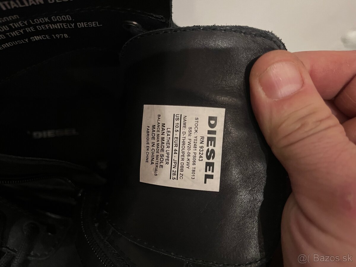 Diesel cizmy novè - 3