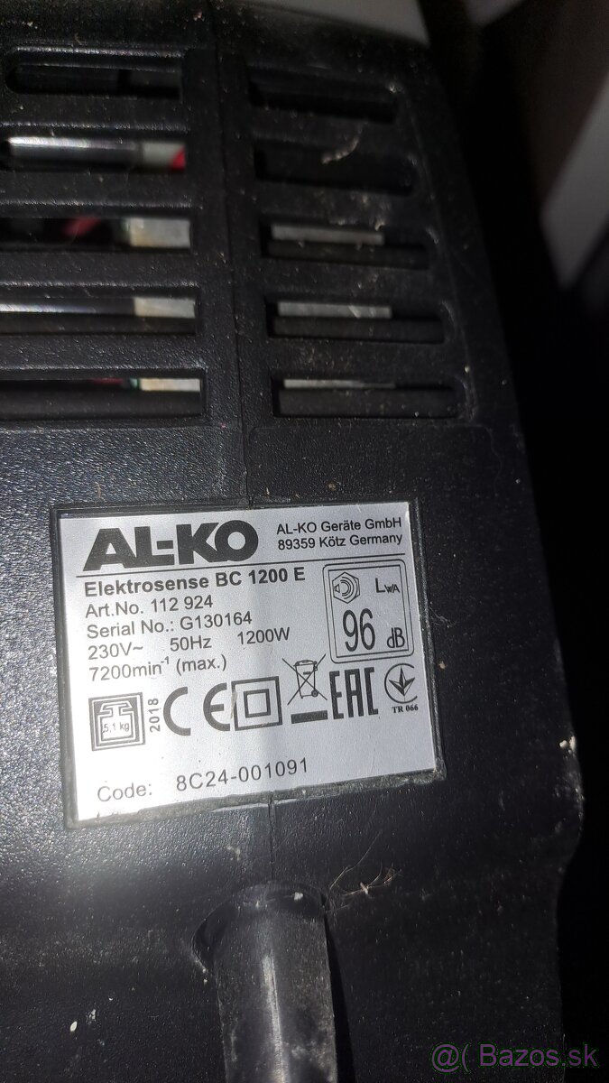 Predám elektrický krovinorez - 3