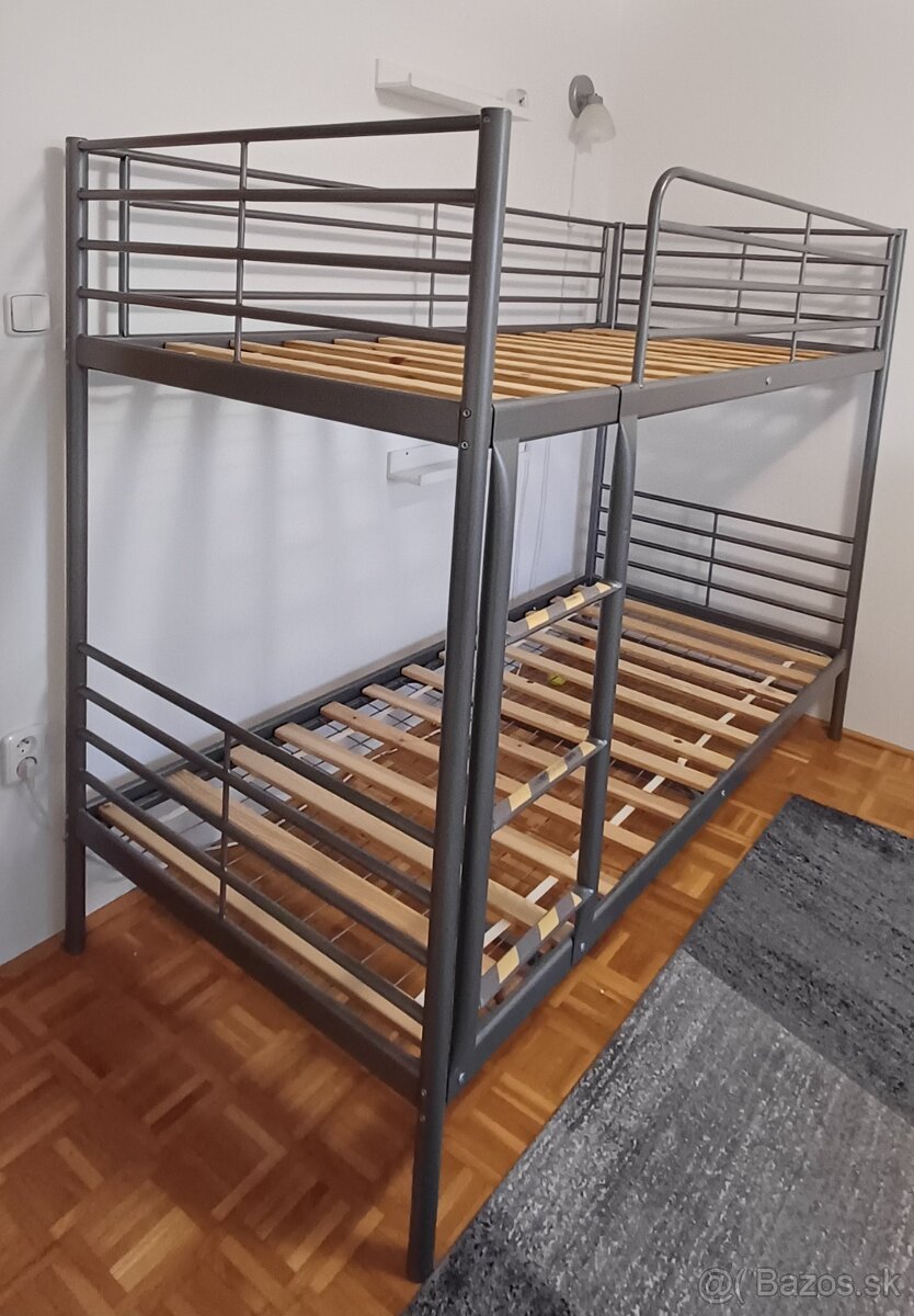 Kovová poschodová posteľ - 3