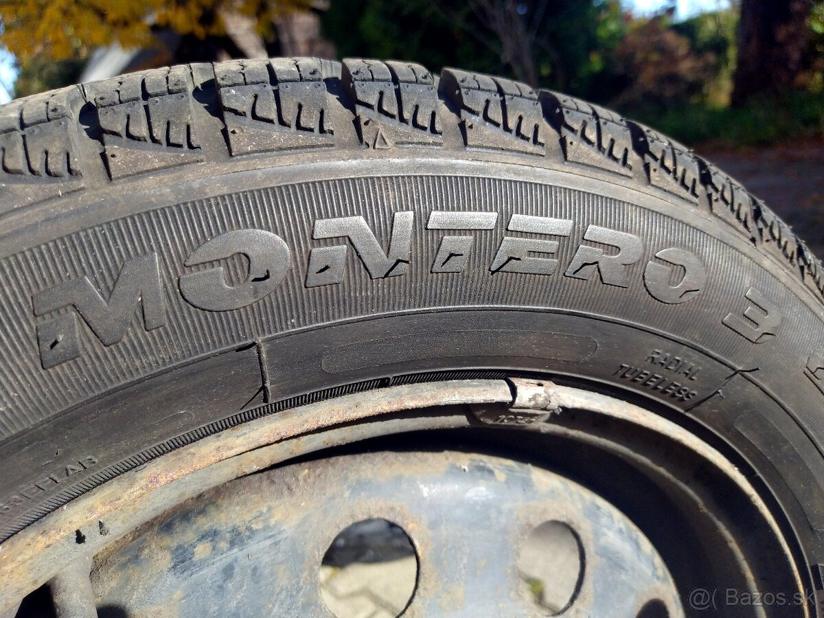 4ks zimné pneu s diskami Fulda Kristal Montero3 185/60 R15 - 3