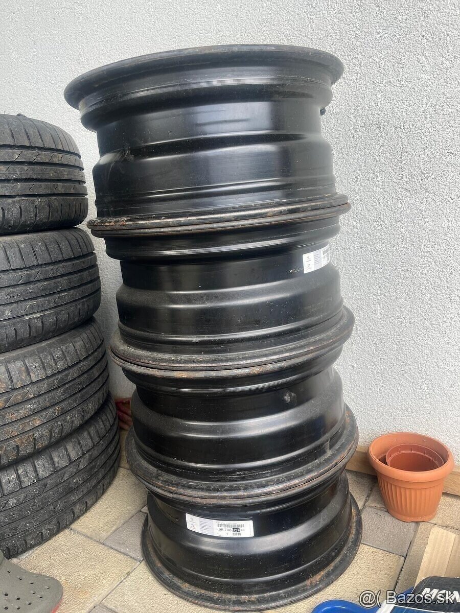 Plechové disky 5X112 R15 - 3