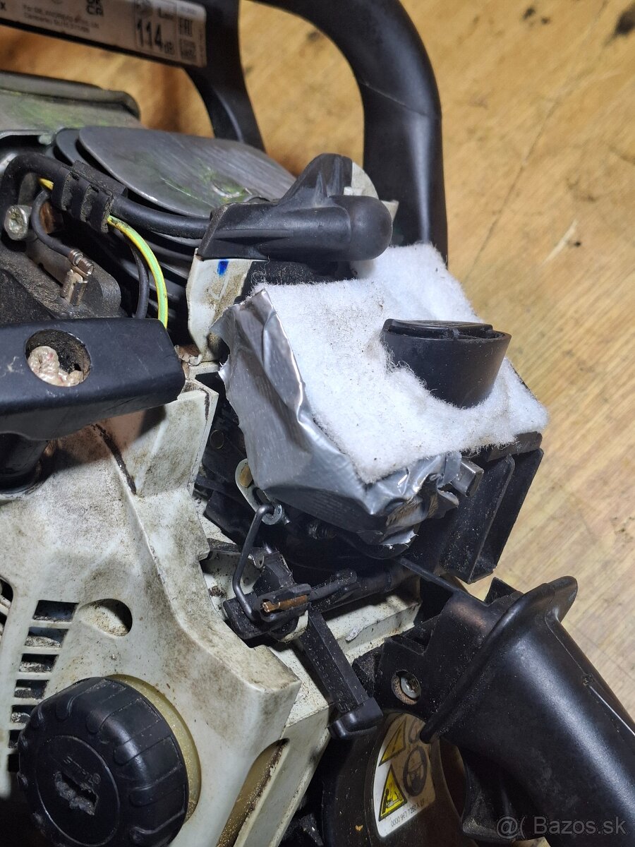 Benzinova reťazová, motorová píla stihl ms180c - 3