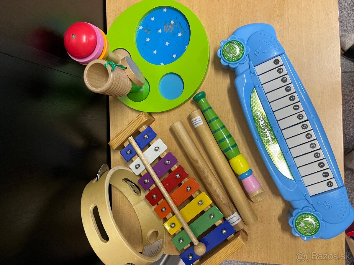 Hudobne nástroje - sada - 3