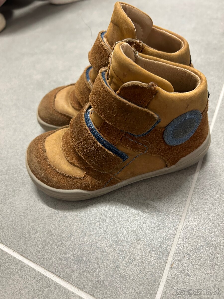 Barefoot kožené topánky Superfit č.24 - 3