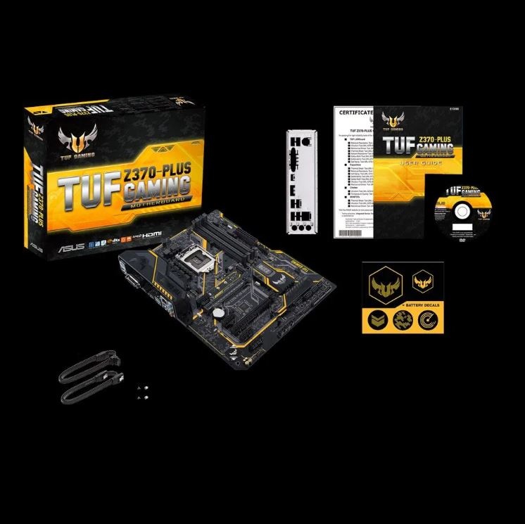 ASUS TUF Z370-PLUS GAMING+Intel® Core™ i5-8600K - 3