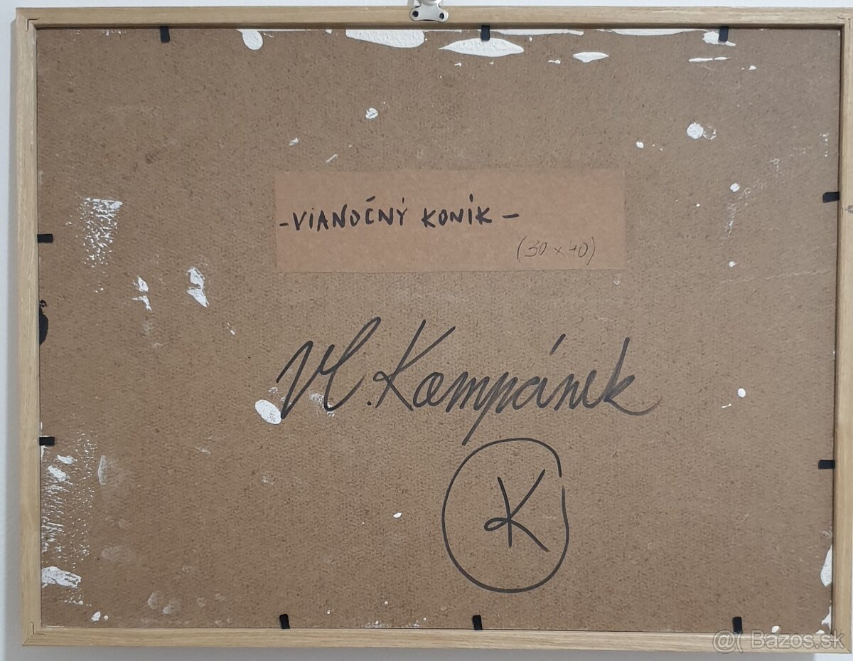 obraz vianocny konik - 3