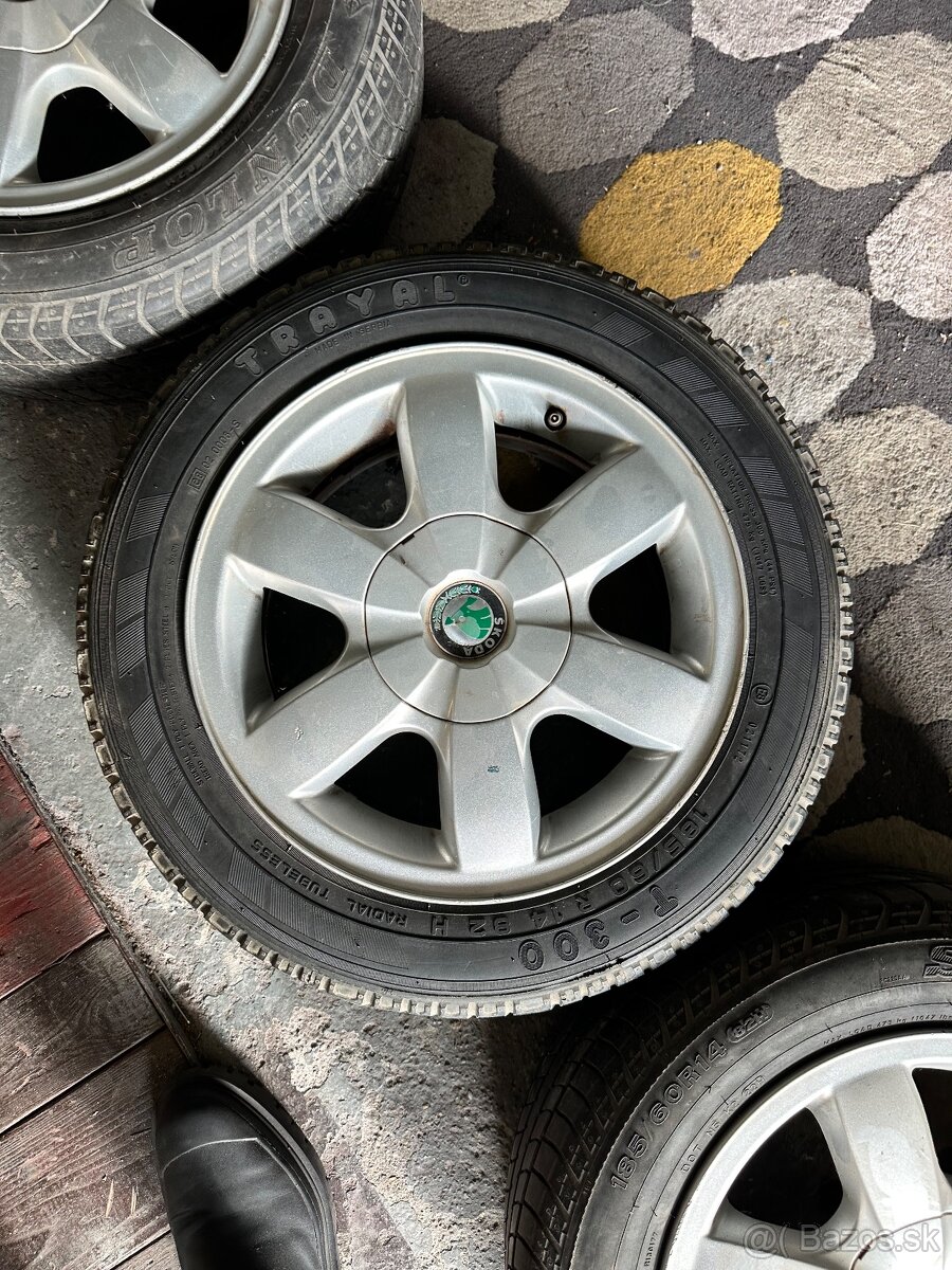5x100 r14 Škoda - 3